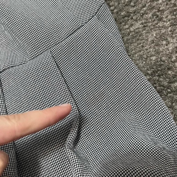 Kithie Lee Vintage 80’s Boho Maxi Gray & Navy Cottage Dress 16W - Picture 9 of 10